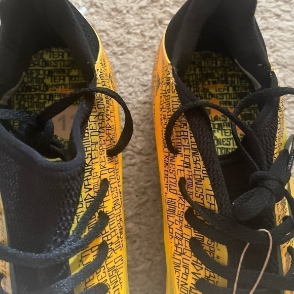 NEW Adidas x SpeedFlow Messi.3 FG Men’s Soccer Cleats Football GW7419 Yellow 12 - Picture 4 of 8